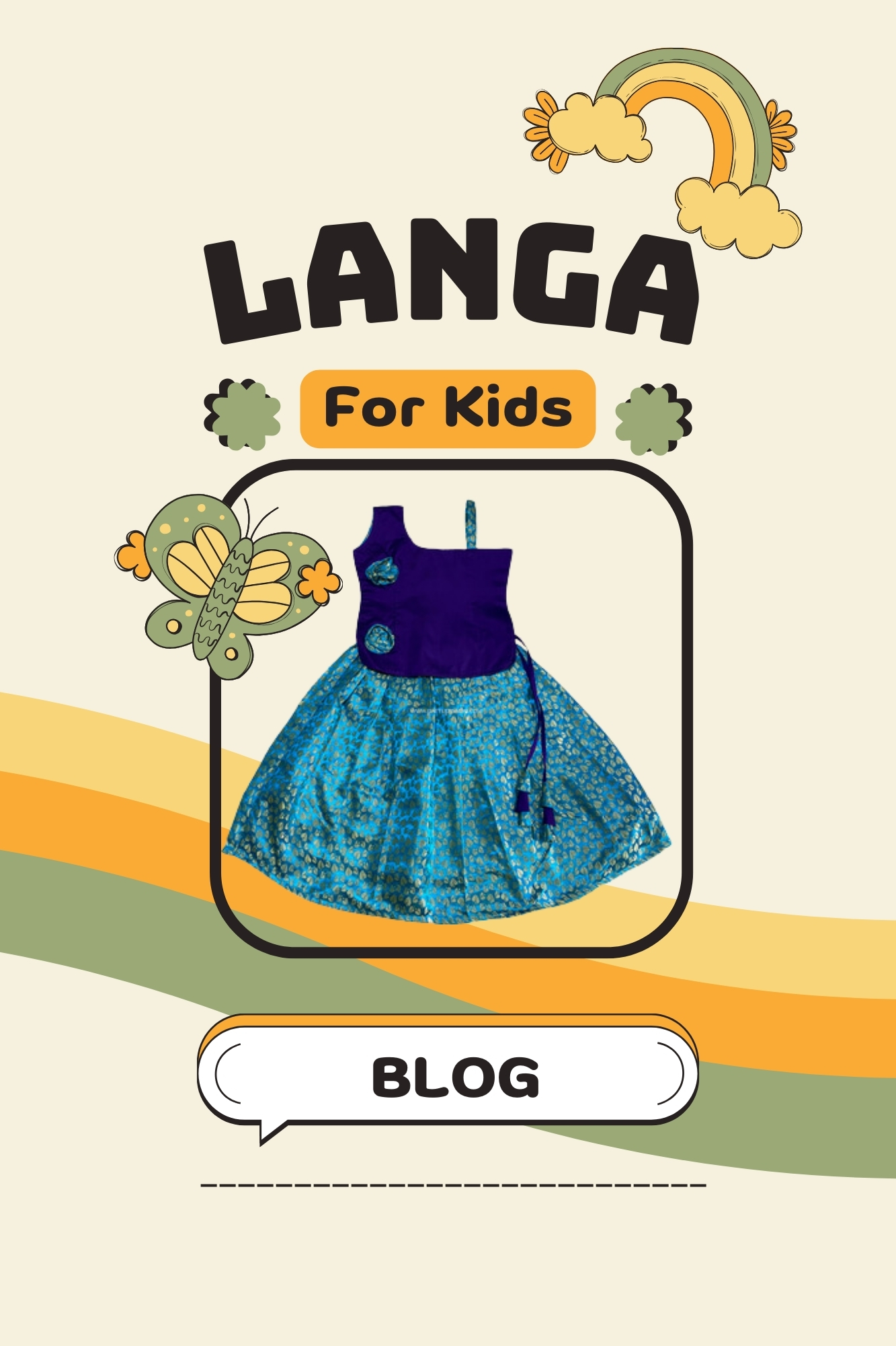 Exploring the Heritage: Different Types of Silk Langa for Kids