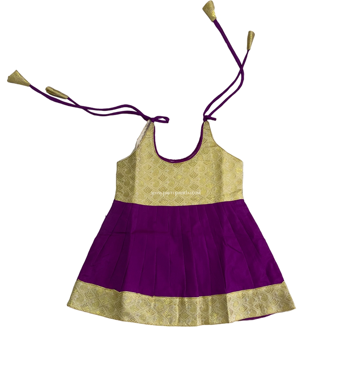 Traditional Silk Dress For Girls  Latest Pattu Frock  The Nesavu  The  Nesavu