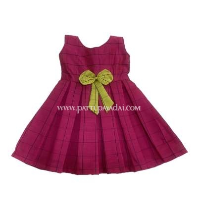 Cotton Frock Pink
