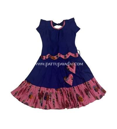 Fancy Butterfly Langa Pink and Navy Blue