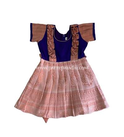 Silk Frock Baby Pink